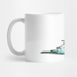 The Blue Bird Social Media is Dead to Me, No. 5 Mug